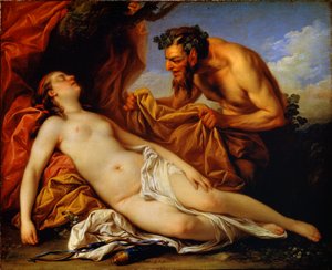 Jupiter und Antiope, um 1753