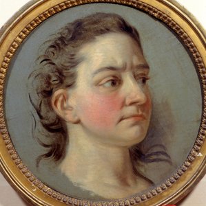Porträt von Mademoiselle Clairon Josephe Leris de La Ttude genannt Mademoiselle Clairon (1723 -1803) Interpretin von Voltaire