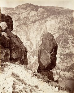 Eagle Point, Yosemite, ca. 1872, gedruckt ca. 1876 von Carleton E. Watkins.
