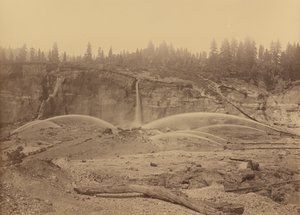 Malakoff Diggins, North Bloomfield, Nevada County von Carleton E. Watkins