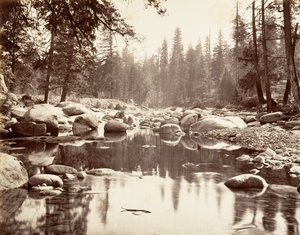 Merced River, ca. 1872, gedruckt ca. 1876