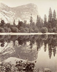 Mirror Lake, Yosemite, um 1872, gedruckt um 1876