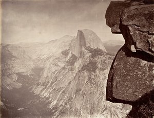 Südkuppel, Yosemite, ca. 1872, gedruckt ca. 1876 von Carleton E. Watkins.
