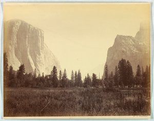 Das Tal hinauf vom Fuß des Mariposa-Pfads, Yosemite, Nr. 9