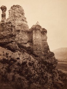 Hexenfelsen, nahe Echo City, Utah von Carleton E. Watkins