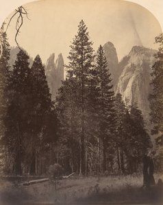Kathedralentürme, 1861 von Carleton Emmons Watkins