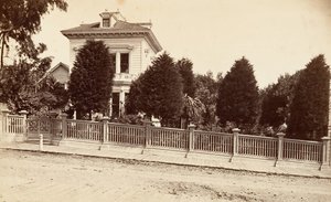 Residenz von Charles Bernard, 312 Oak Street, San Francisco, Kalifornien, ca. 1876 von Carleton Emmons Watkins