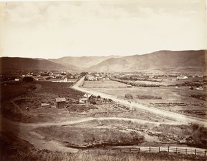 San Luis Obispo, 1876, gedruckt ca. 1876 von Carleton Emmons Watkins