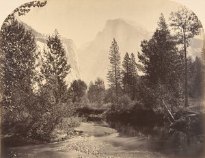 Tasayac oder die Half Dome, 4967 Fuß von Carleton Emmons Watkins