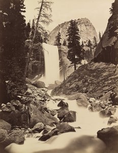 Vernal Fall, Yosemite, 1865-66, gedruckt ca. 1875