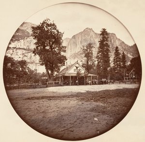 Yosemite-Nationalpark, Kalifornien, ca. 1878 von Carleton Emmons Watkins