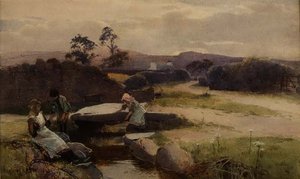 Angeln nach Elritzen von Carleton Grant