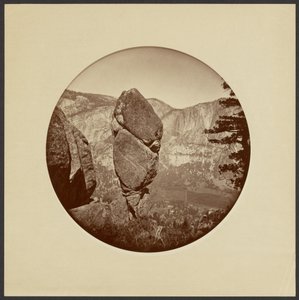 "Agassiz"-Säule, Yosemite von Carleton Watkins