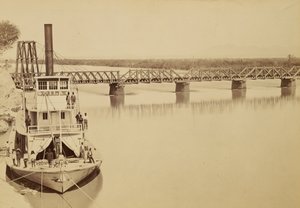Brücke über den Colorado Yuma von Carleton Watkins