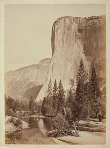 El Capitan, Yosemite-Tal von Carleton Watkins