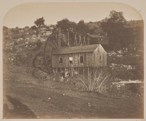 Mühle am Mariposa Creek von Carleton Watkins