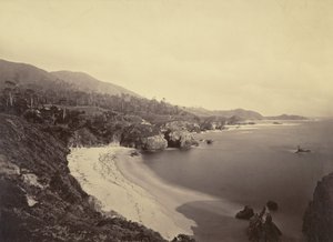 Pazifikküstenansicht / Gibson Beach, Pt. Lobos, Monterey-Küste