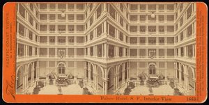 Palace Hotel, S.F., Innenansicht
