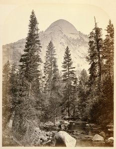 Tacoye [sic] - Nordkuppel, 3729 ft. Yo Semite von Carleton Watkins