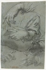 Studien von Händen, ca. 1586