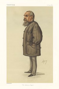 Kapitän Richard Francis Burton - Porträt stehend von Carlo (1839 89) Pellegrini