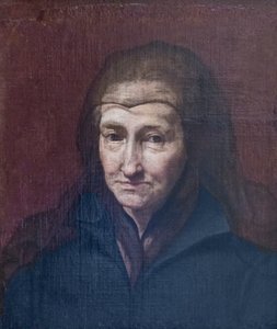 Porträt einer alten Frau von Carlo (follower of) Maratta or Maratti