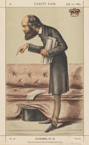 Vanity Fair: Staatsmann, Nr. 23 Er ist zu ehrlich ein Tory für seine Partei und Zeit, 1869