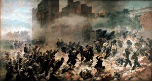 La breche de la Porta Pia, Rom (20. September 1870)