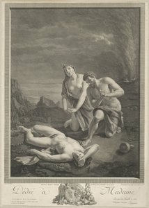 Adam und Eva bei Abels Leiche von Carlo Antonio Porporati