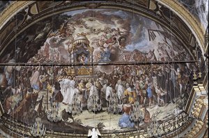 Übertragung des heiligen Bildes der Madonna dell