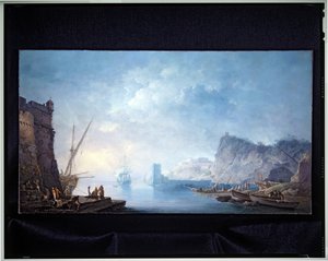 Küstenlandschaft von Carlo Bonaria or Bonavia