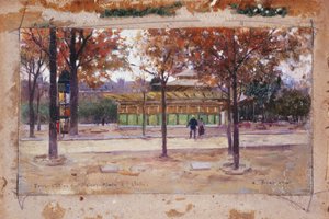 Eingang zur Métro, Place de l