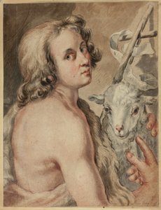 Johannes der Täufer mit Lamm