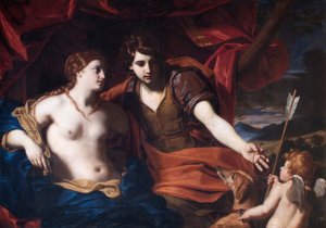 Venus und Adonis, nach 1650 von Carlo Cignani