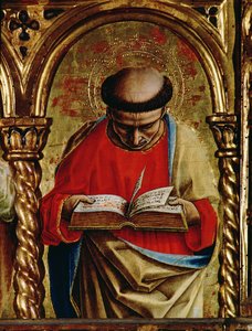 Heiliger Matthäus (Detail) von Carlo Crivelli