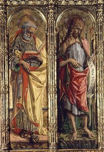 St. Peter und St. Johannes der Täufer, Detail aus dem Sant