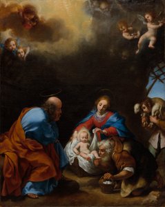 Anbetung der Hirten, ca. 1670 von Carlo Dolci