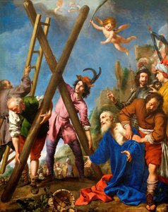 Der heilige Andreas betet vor seinem Martyrium, 1643 von Carlo Dolci
