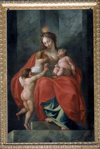 Allegorie der dreizehn Werte der Republik: die Nächstenliebe von Carlo Giuseppe Ratti