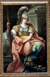 Allegorie der dreizehn Werte der Republik: der Heroismus