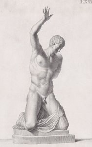 Statue des Narziss, 1734