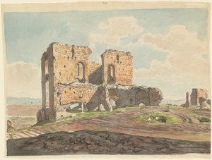 Die große Villa der Quintilier an der Via Appia