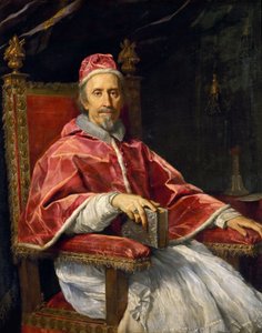 Porträt von Papst Clemens IX. 1600-1669, 1669