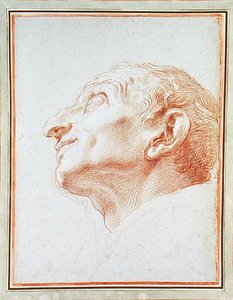 Studie für den Kopf des hl. Karl Borromäus von Carlo Maratta or Maratti