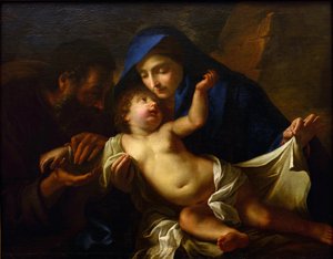 Die Heilige Familie von Carlo Maratta or Maratti