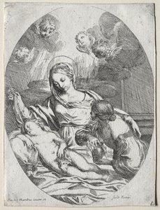 Madonna und Kind mit der Magdalena von Carlo Maratti