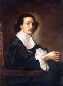 Porträt eines Arztes, wahrscheinlich Giovanni Guglielmo Riva von Carlo Maratta or Maratti