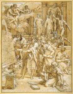 Die Schule des Designs von Carlo Maratti