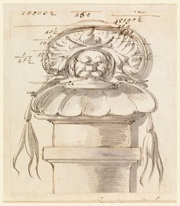 Architektonisches Ornament von Carlo Marchionni
