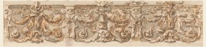 Entwurf für ein Fries von Carlo Marchionni